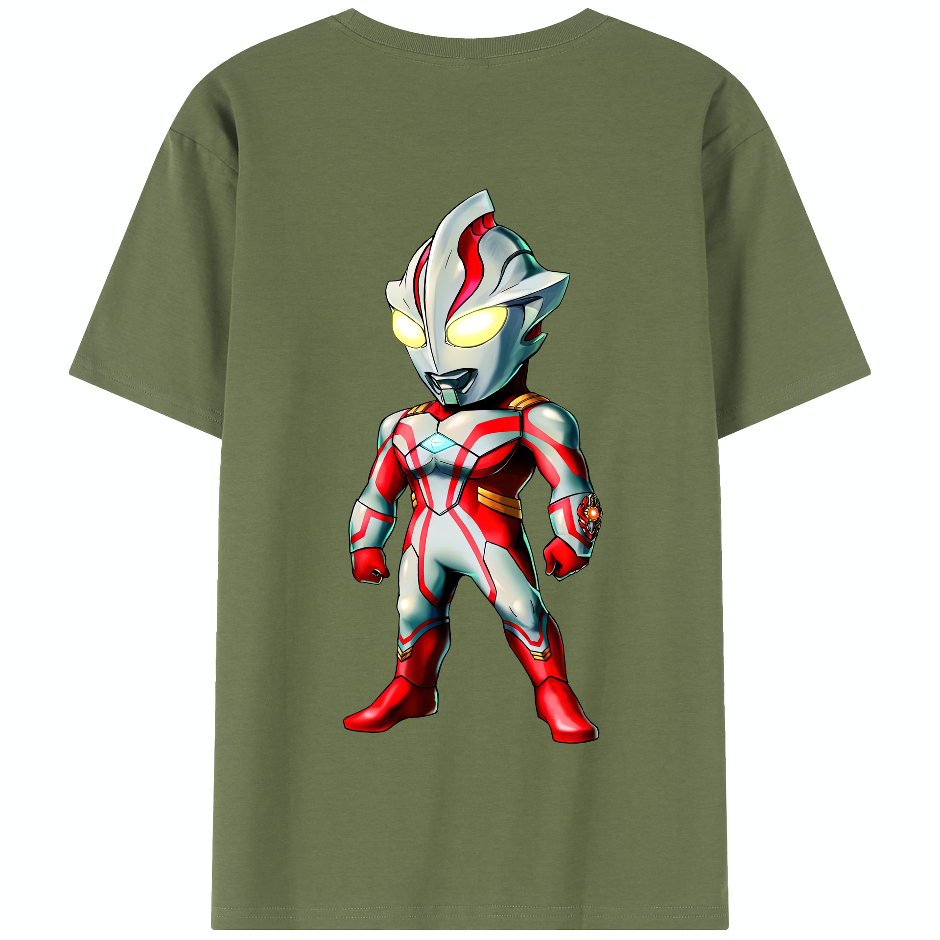 （画像用） ウルトラマン Ultraman 綿100％半袖Tシャツ（背面プリント）